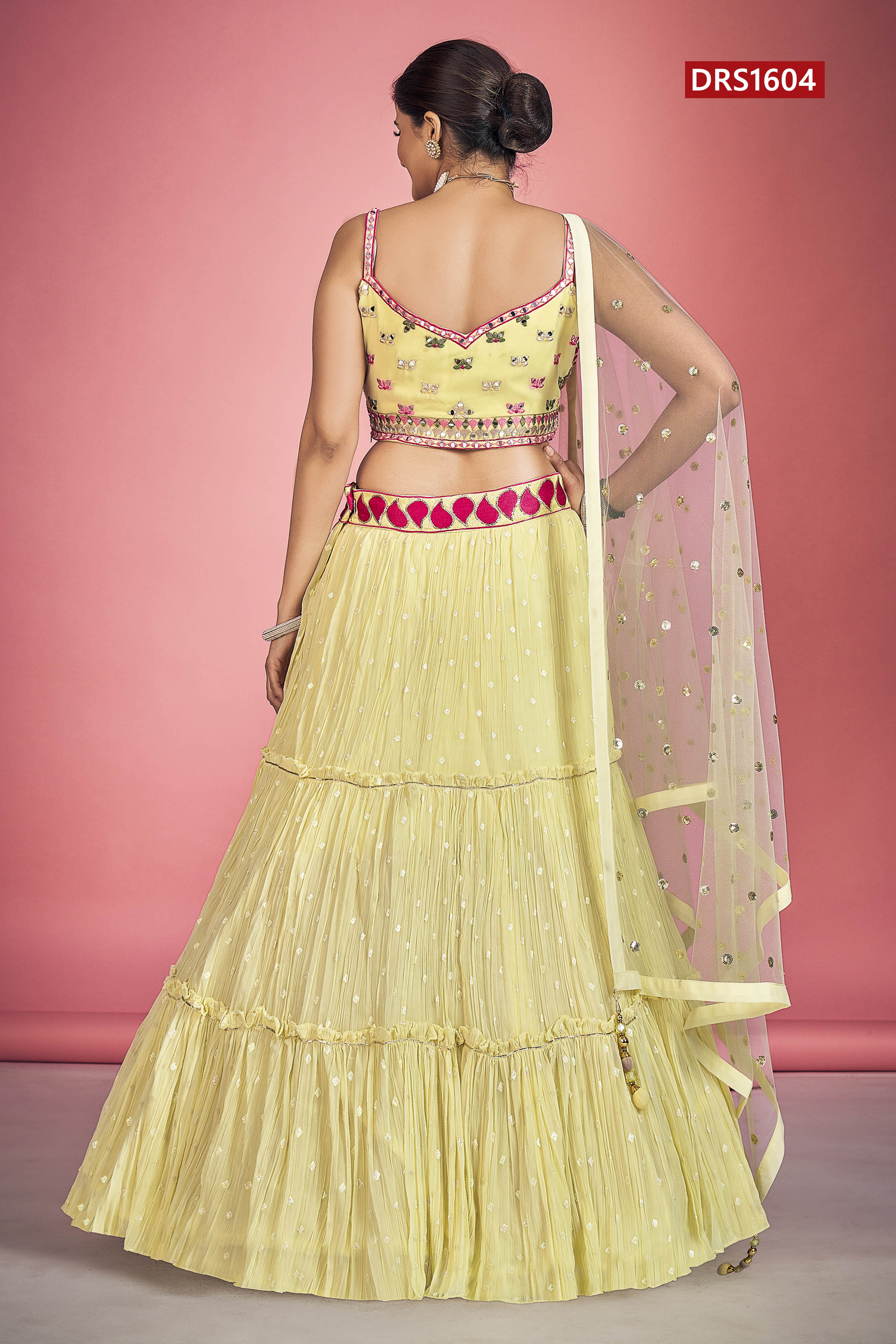 Regina Designer Occasion Wear Lehenga D.No 1604