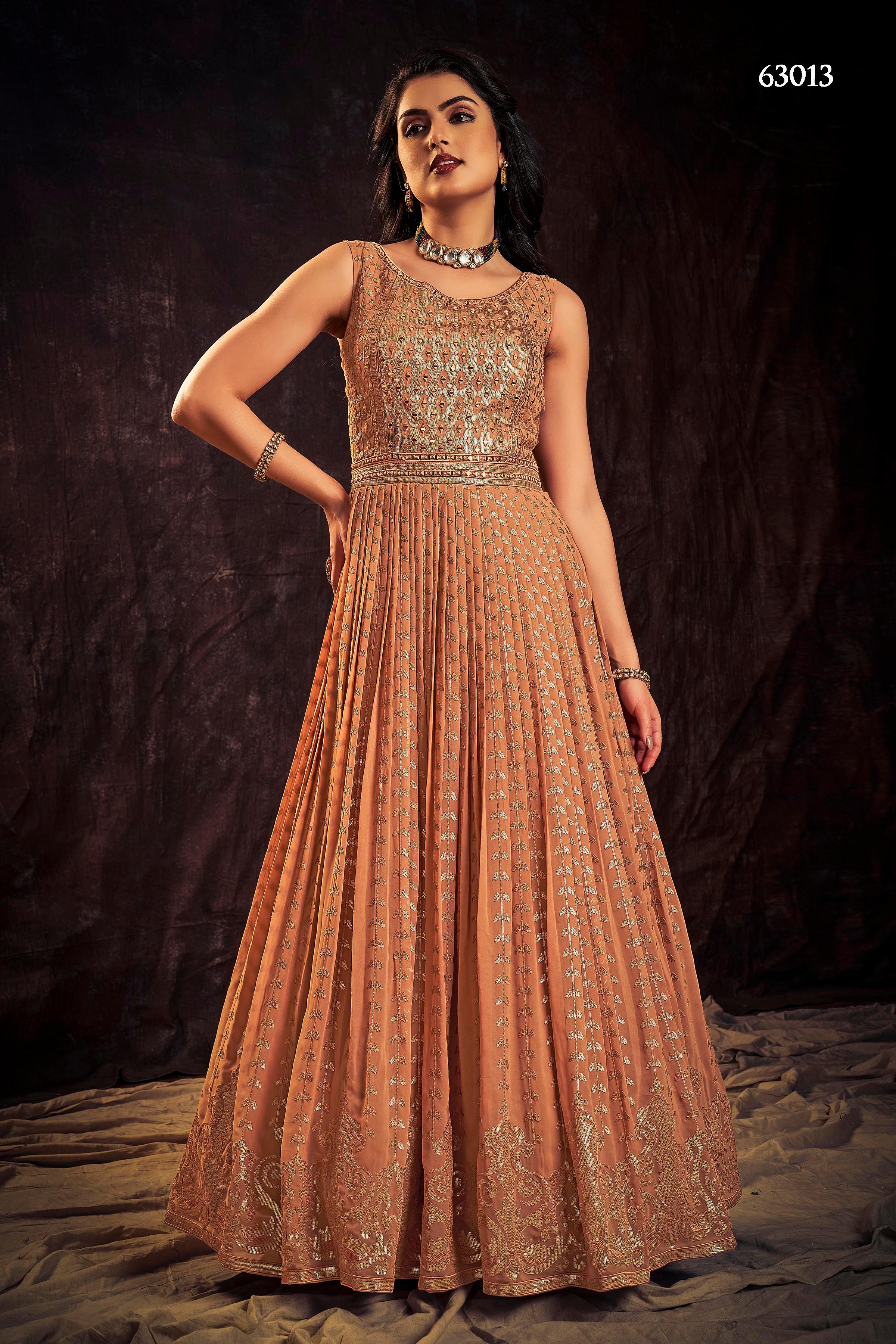 Zoya Vol 3 Designer Occasion Wear Gown D.No 63013 - Anant Exports