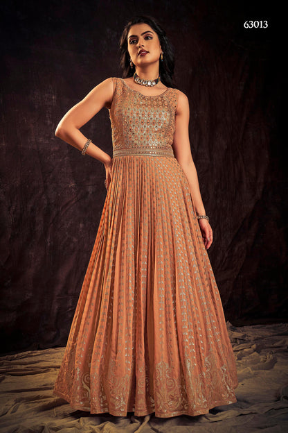 Zoya Vol 3 Designer Occasion Wear Gown D.No 63013 - Anant Exports