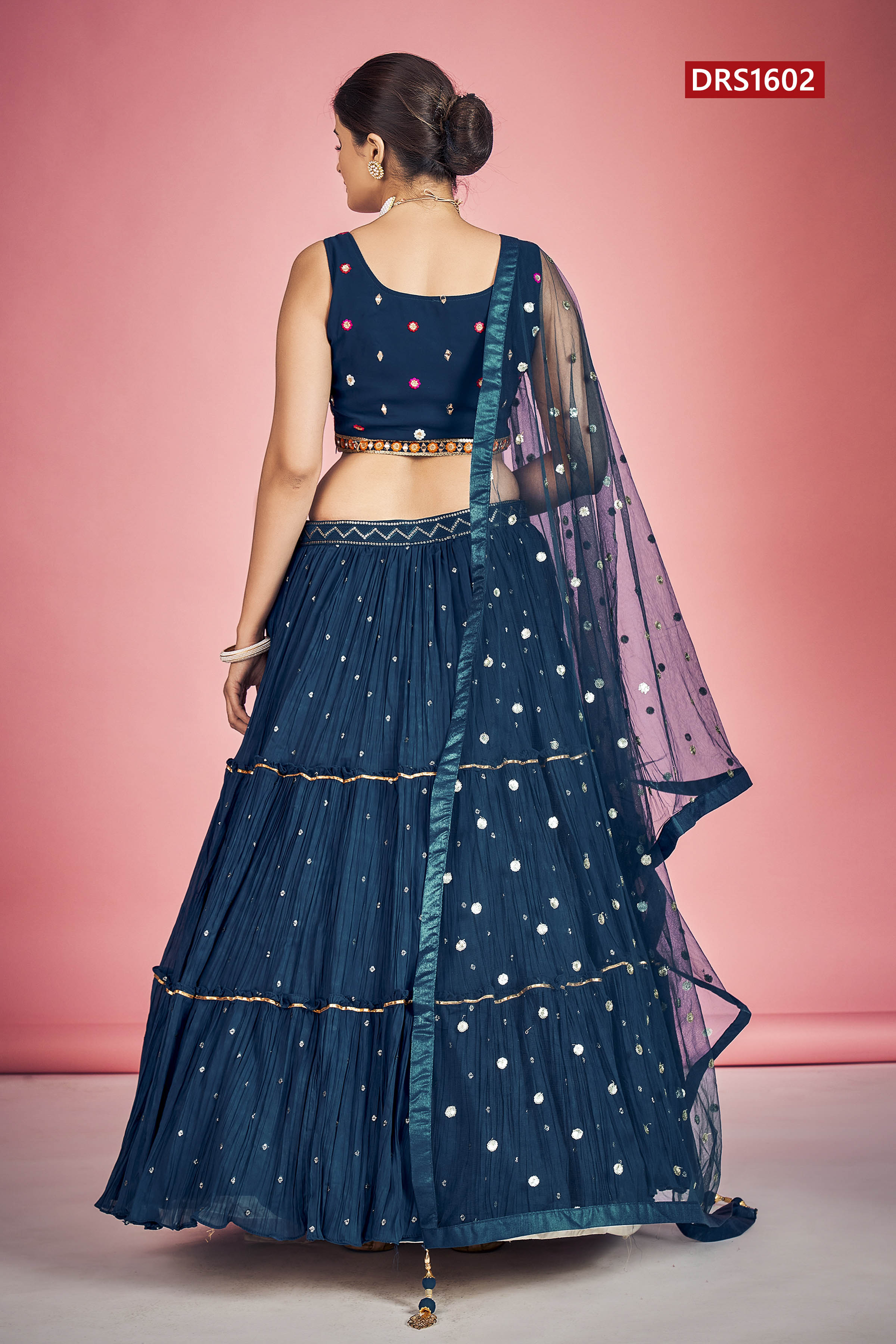 Regina Designer Occasion Wear Lehenga D.No 1602