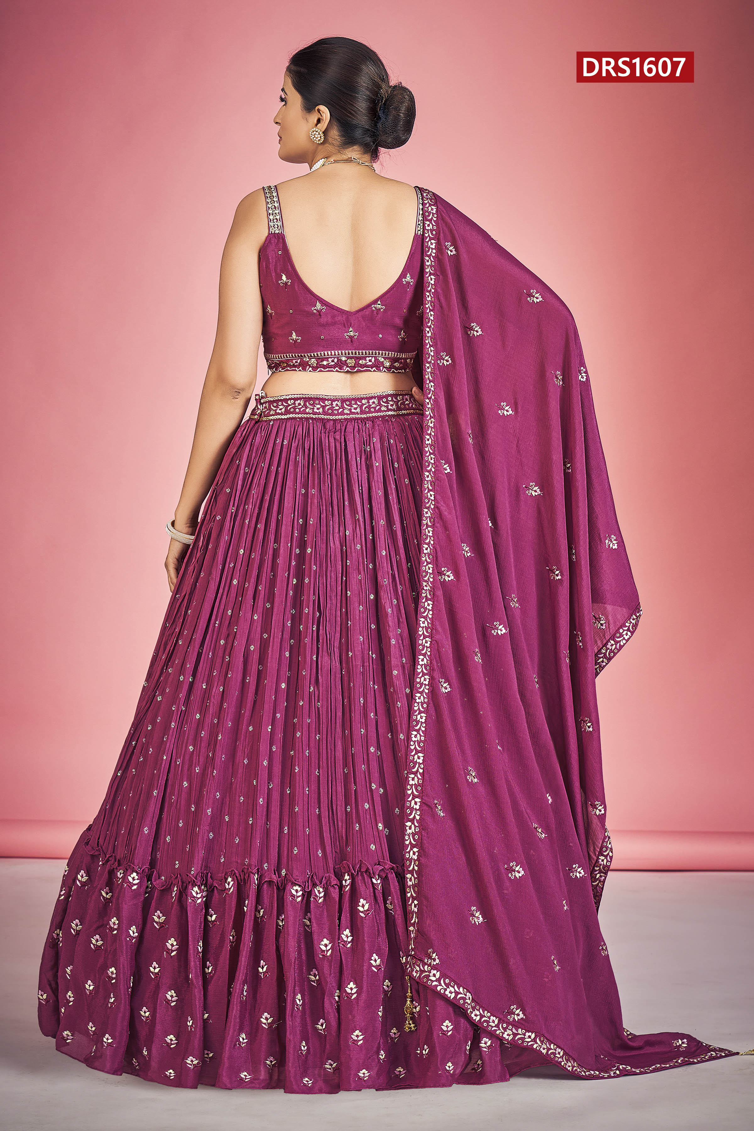Regina Designer Occasion Wear Lehenga D.No 1607