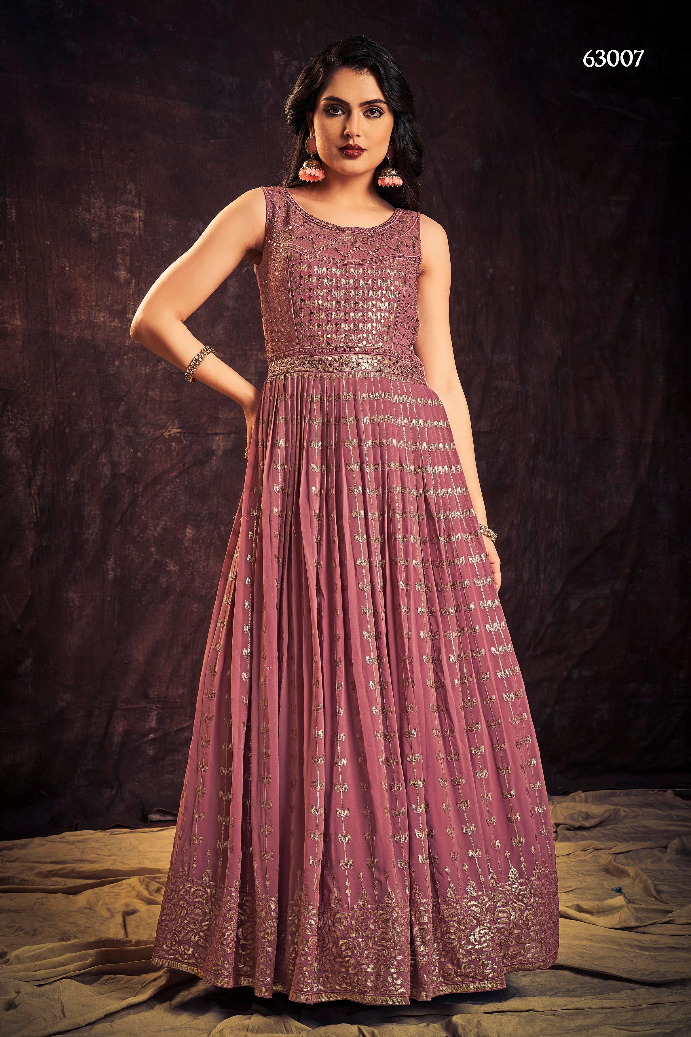 Zoya Vol 3 Designer Occasion Wear Gown D.No 63007 - Anant Exports
