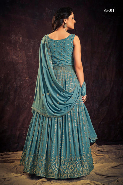 Zoya Vol 3 Designer Occasion Wear Gown D.No 63011 - Anant Exports