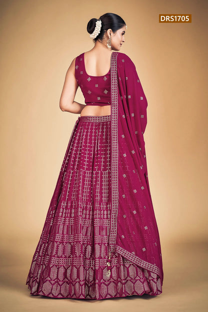 Sophia Designer Fancy Wear Lehenga D.No 1705 - Anant Exports