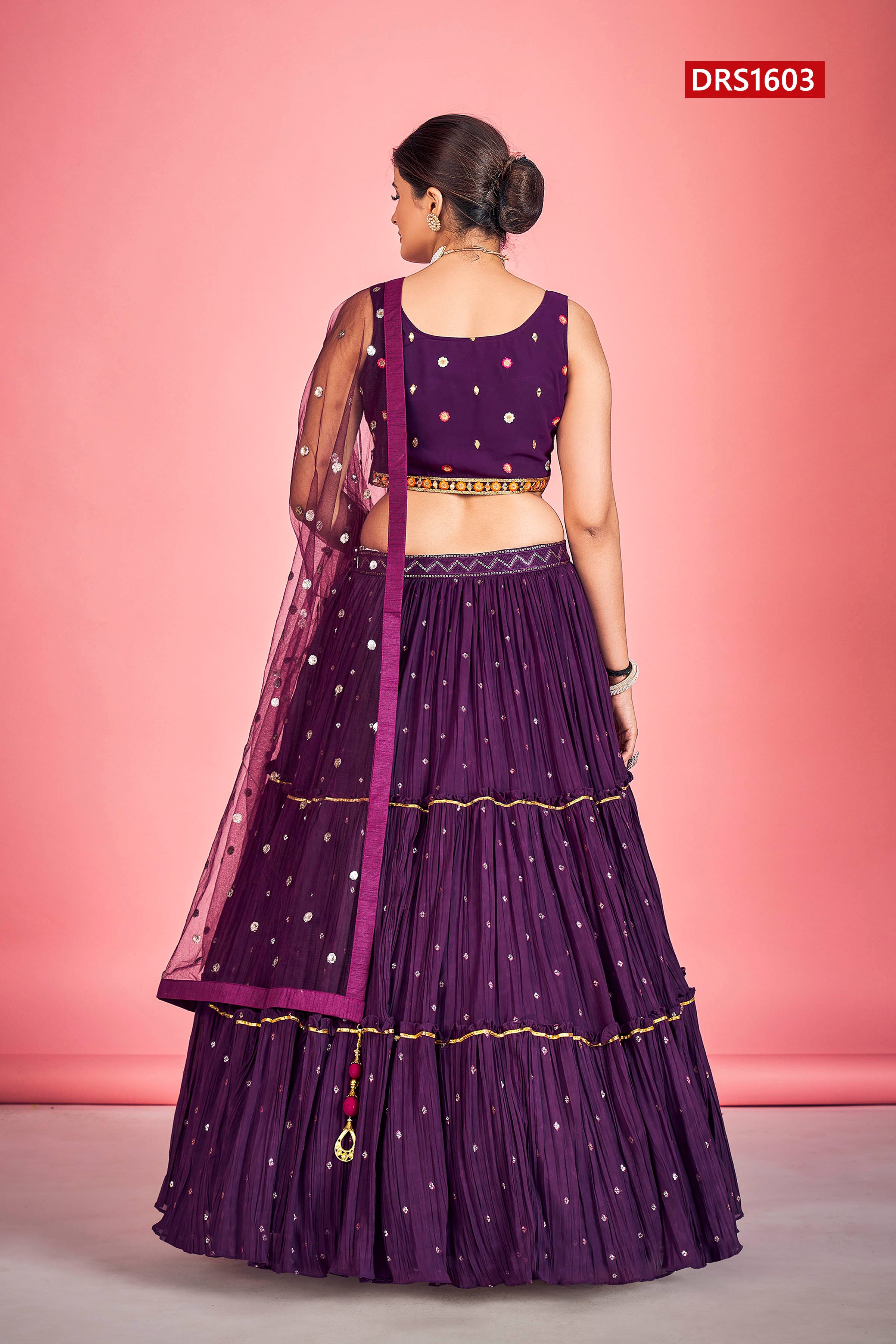 Regina Designer Occasion Wear Lehenga D.No 1603