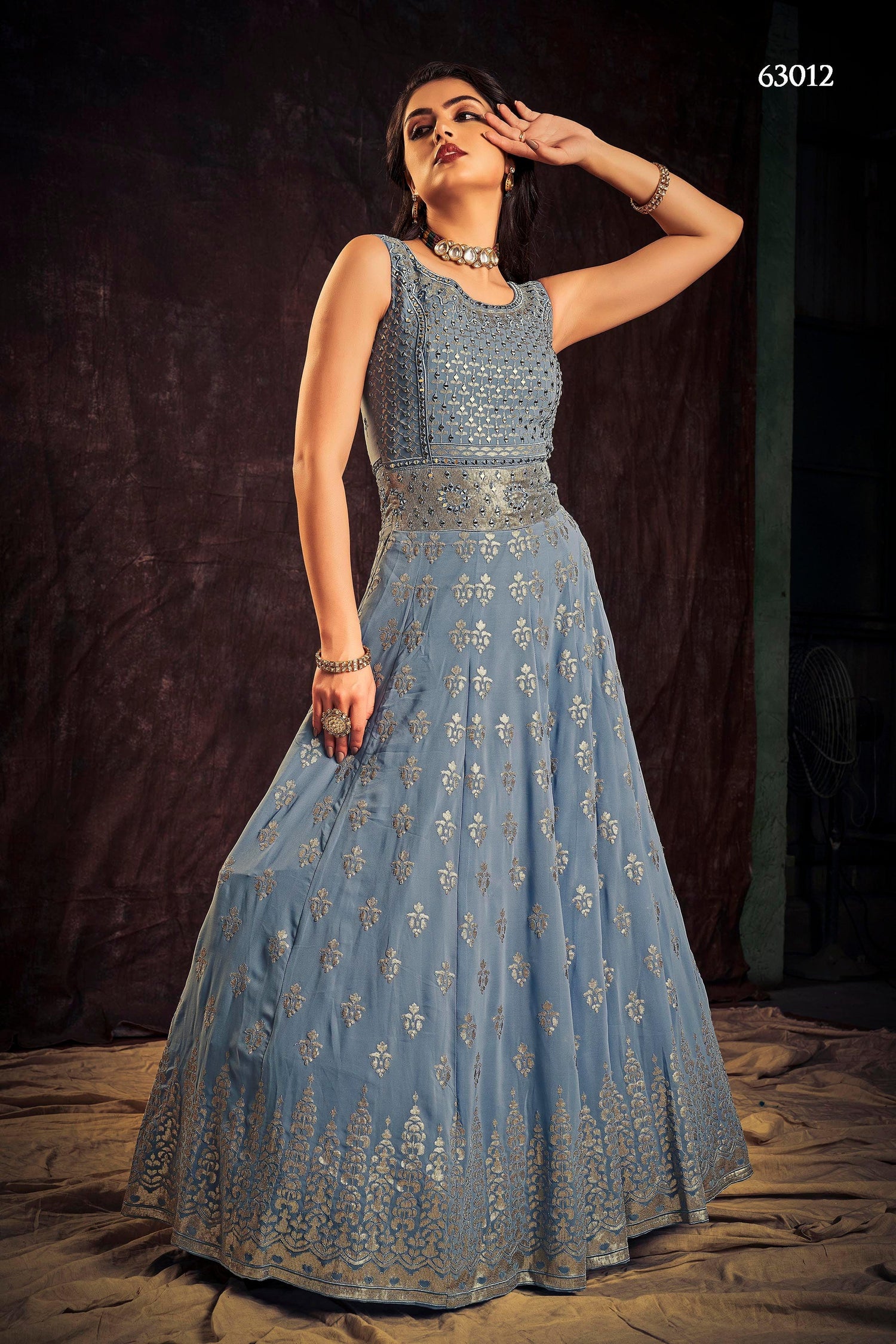 Zoya Vol 3 Designer Occasion Wear Gown D.No 63012 - Anant Exports