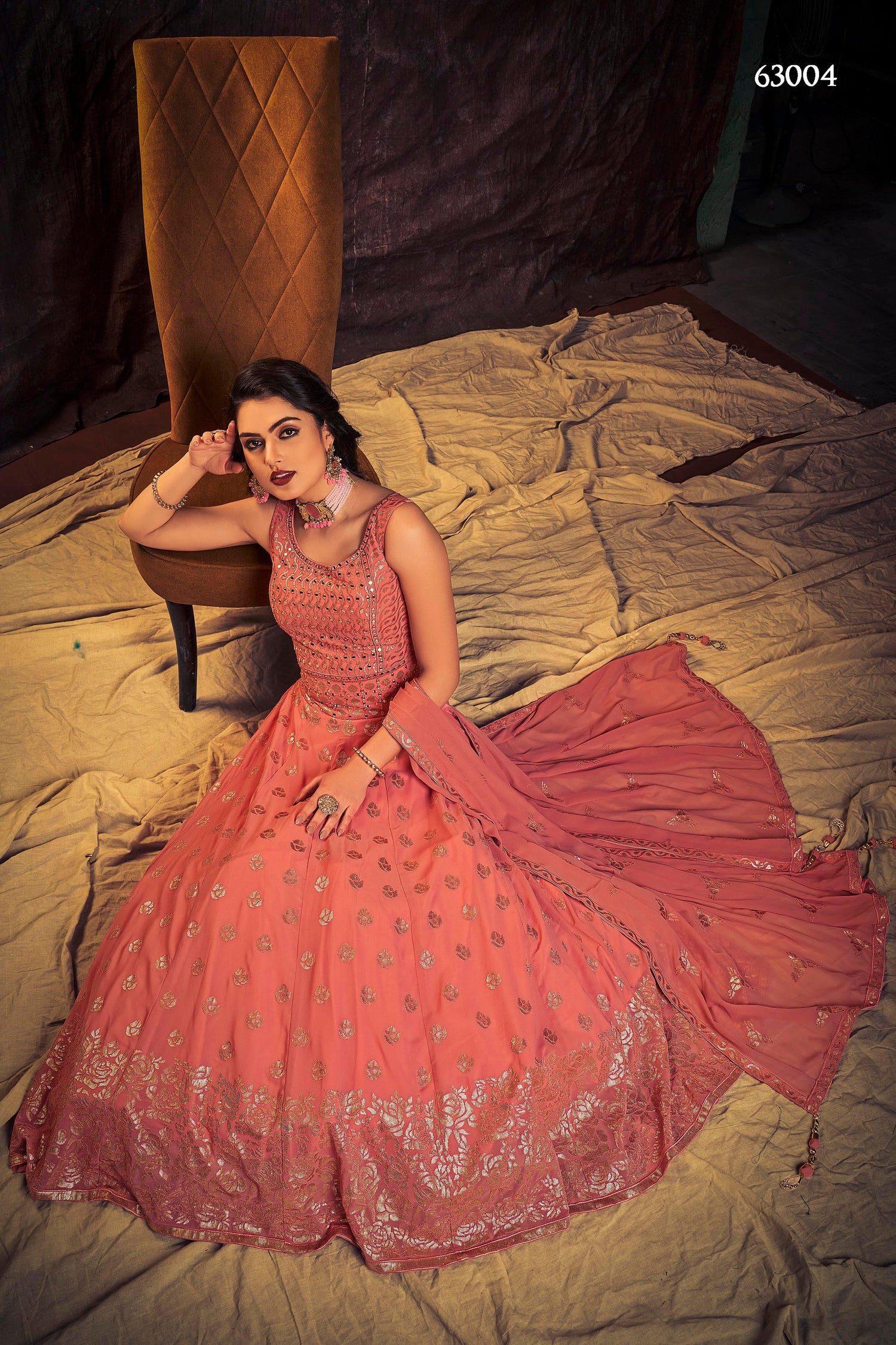Zoya Vol 3 Designer Occasion Wear Gown D.No 63004 - Anant Exports