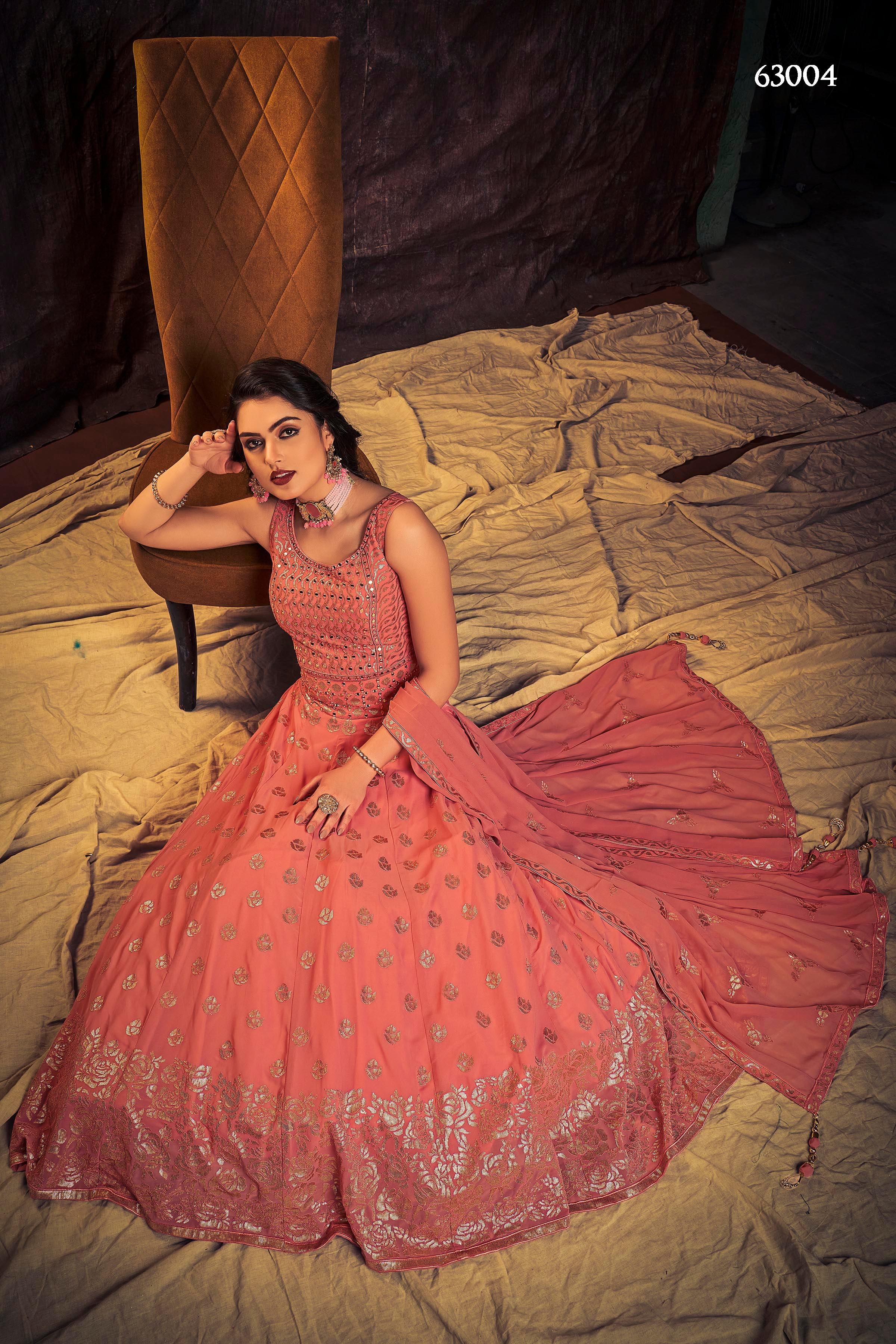 Zoya Vol 3 Designer Occasion Wear Gown D.No 63004 - Anant Exports