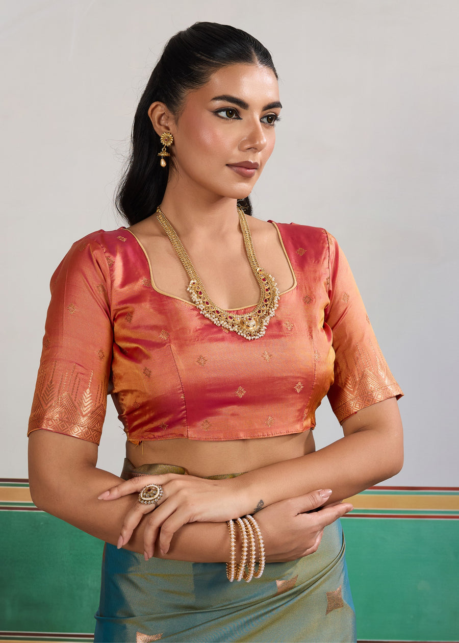 Teal Blue Pure Soft Silk Handloom Saree Panetar Saree Anant Tex Exports Pvt.Ltd..