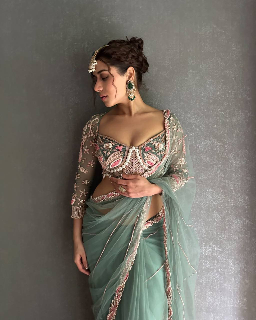 Net Saree