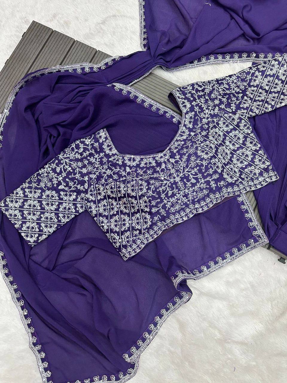 Chiffon Saree