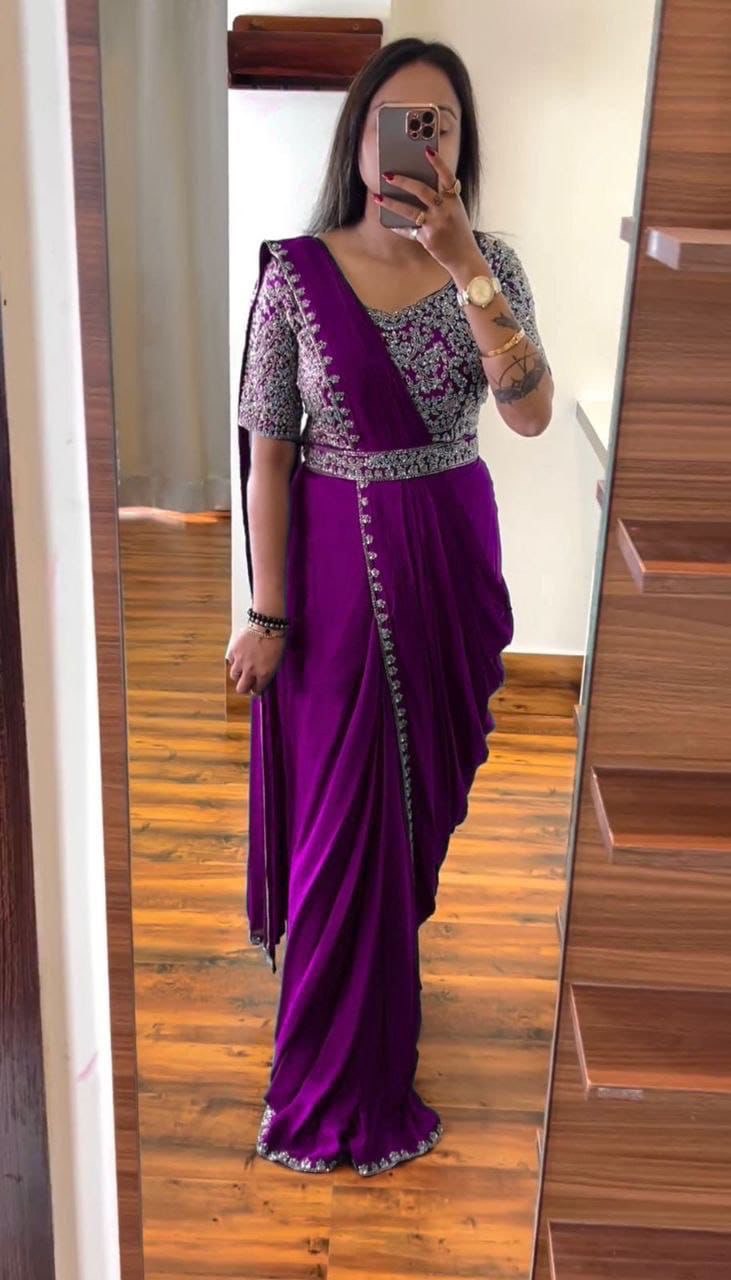 Chiffon Saree