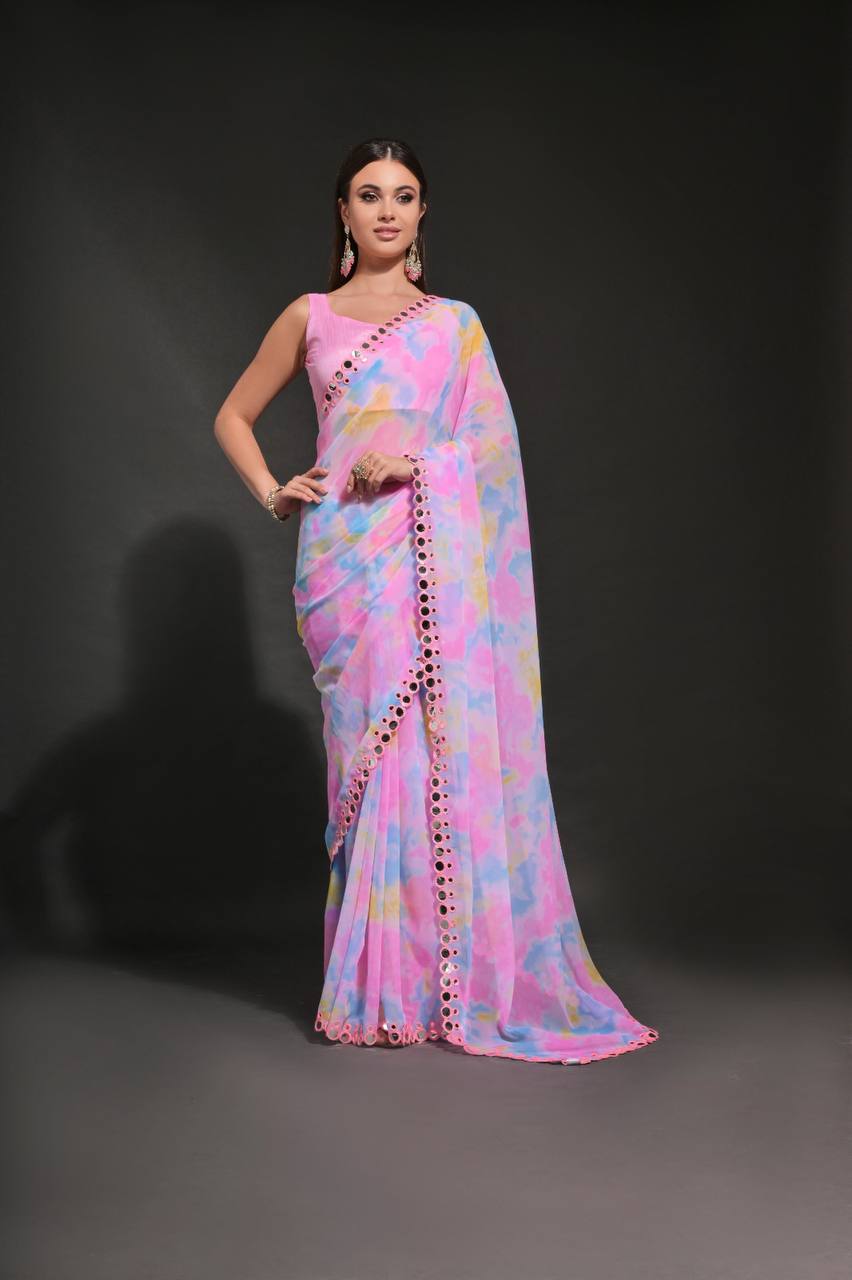 Chiffon Saree