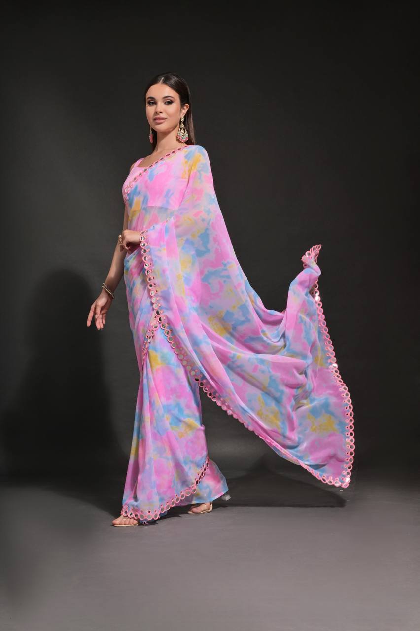 Chiffon Saree