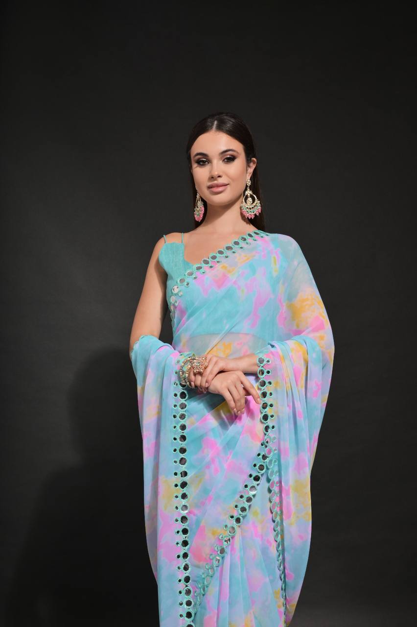Chiffon Saree