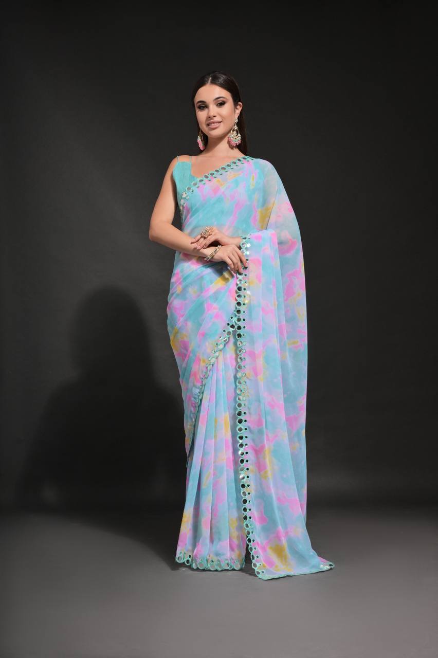 Chiffon Saree