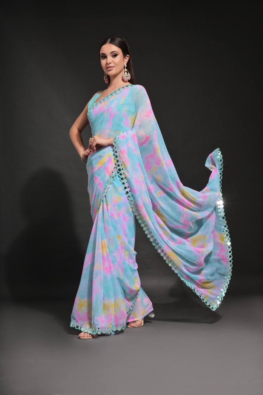 Chiffon Saree