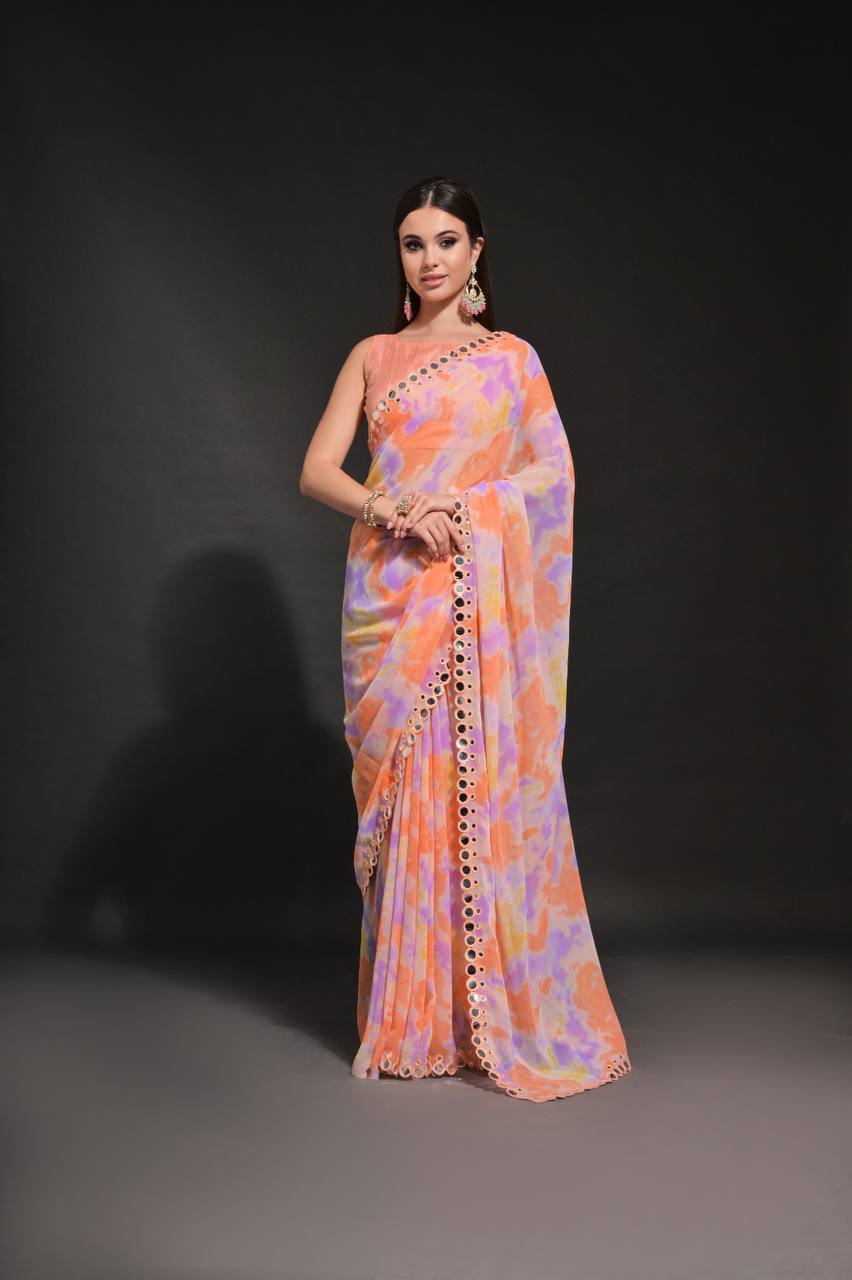 Chiffon Saree