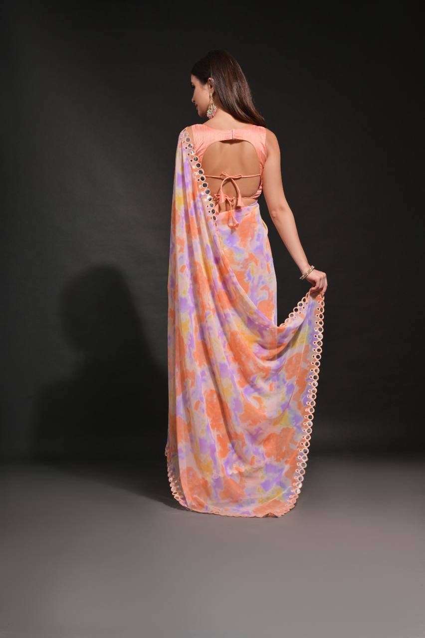 Chiffon Saree