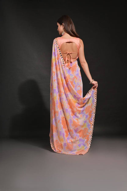 Chiffon Saree