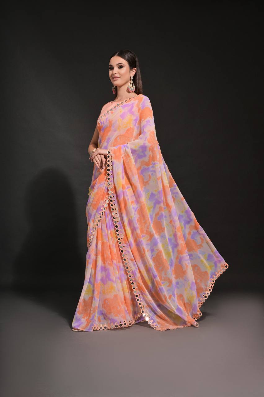 Chiffon Saree