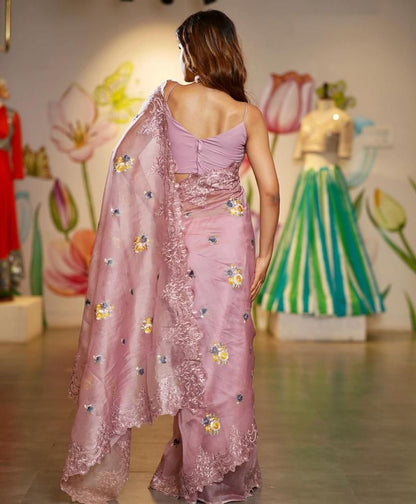Organza Saree