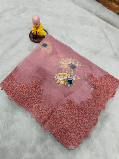 Organza Saree
