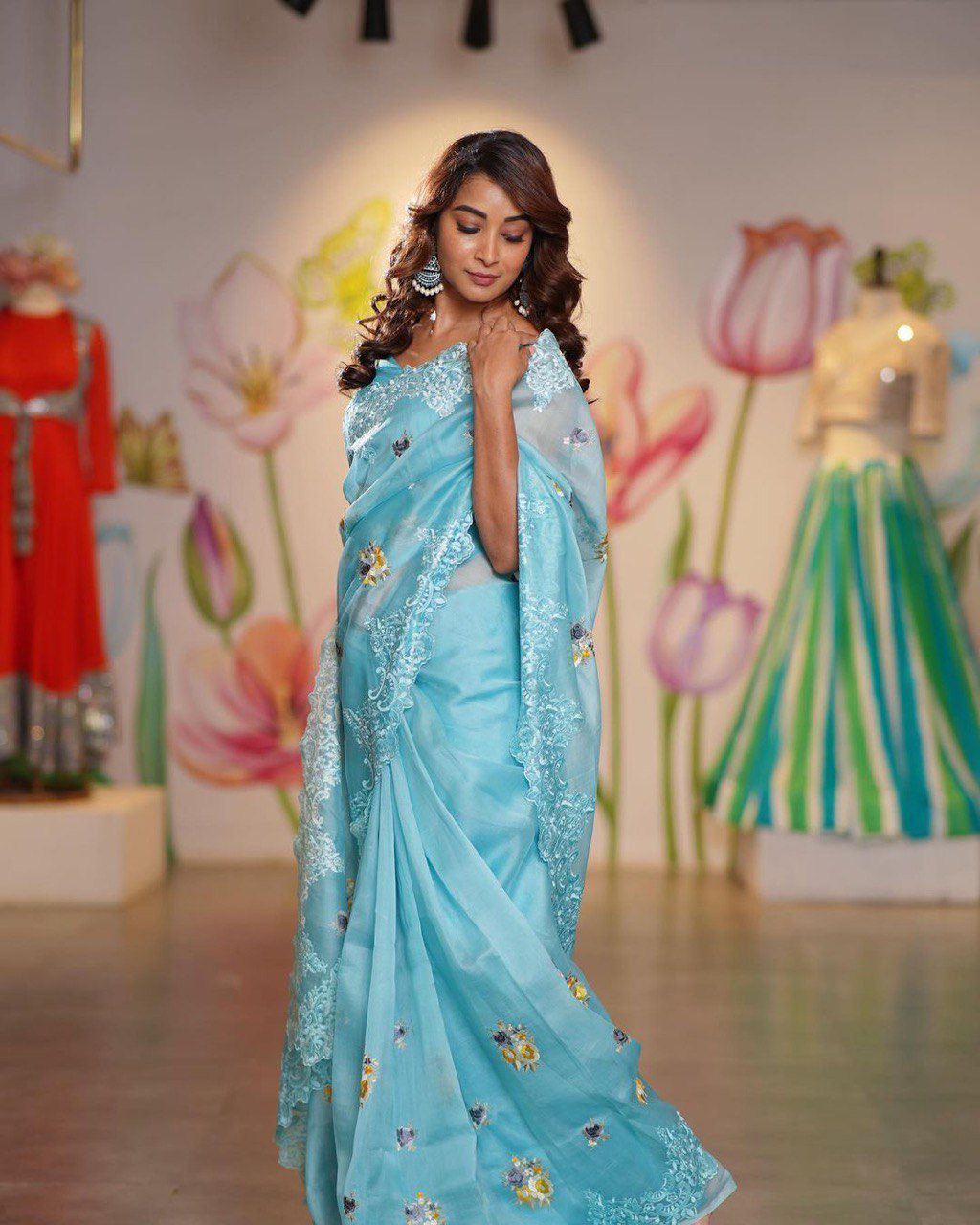 Organza Saree