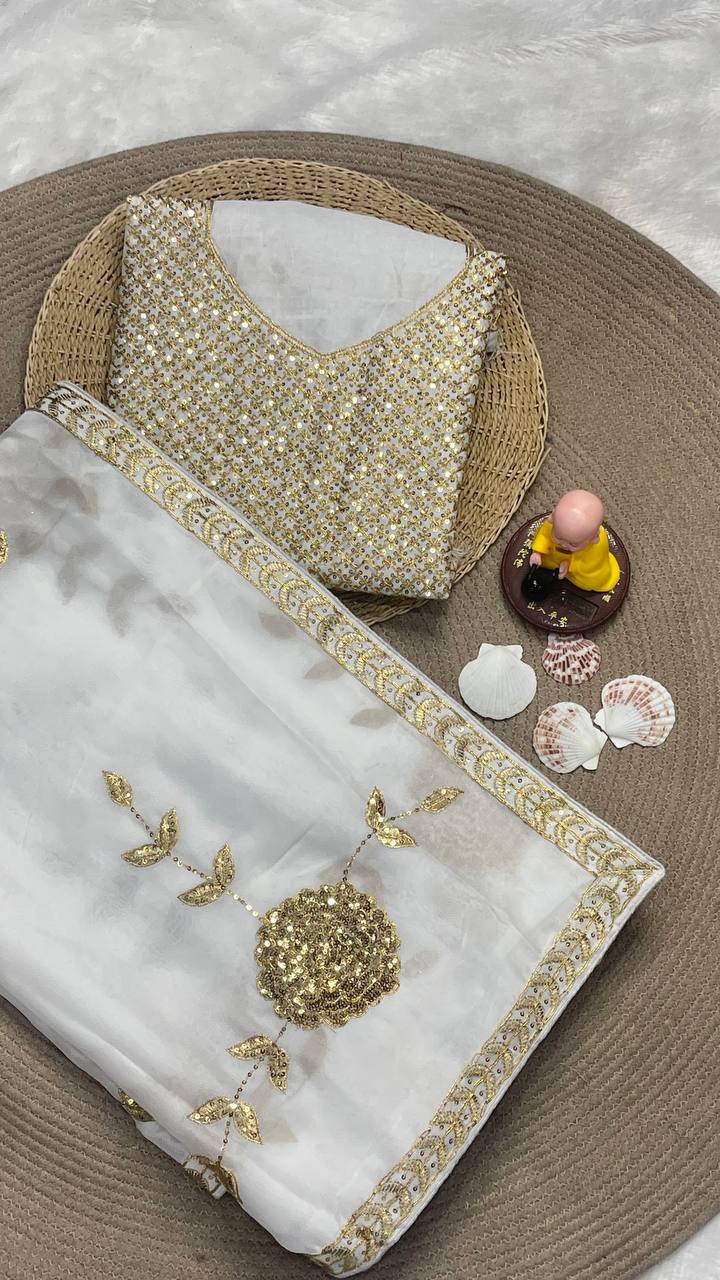 Georgette Saree