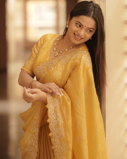 Organza Saree