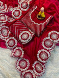 Satin Saree