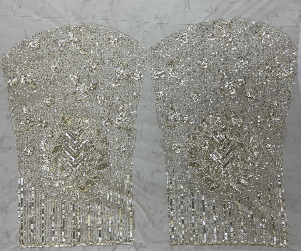 White Pure Soft Net Heavy Embroidery Work Bridal Lehenga