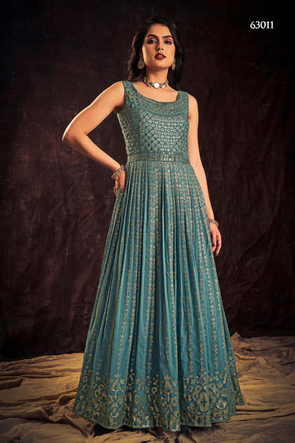Zoya Vol 3 Designer Occasion Wear Gown D.No 63011 - Anant Exports