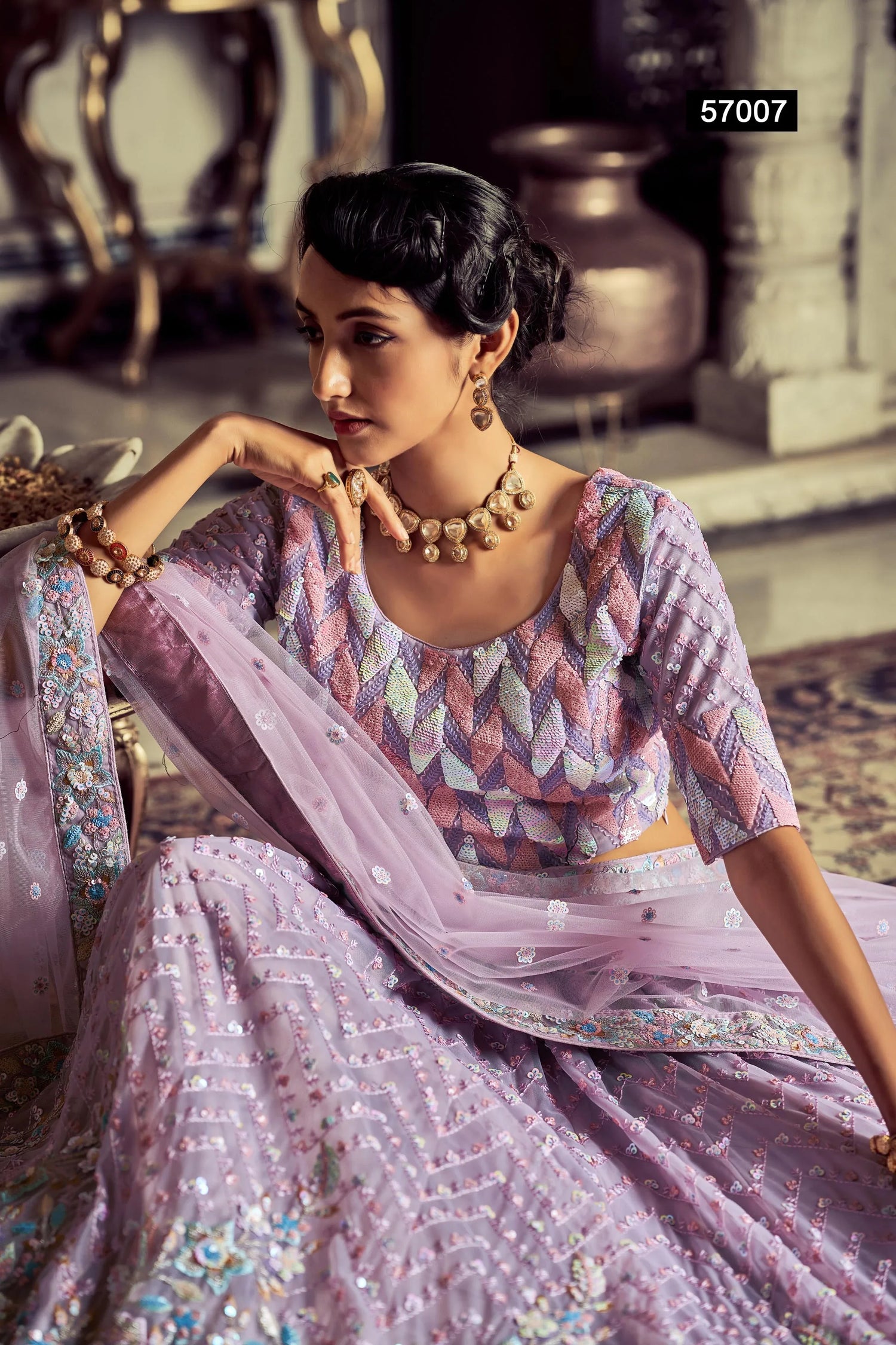 Kimaya Vol 3 Designer Occasion Wear Lehenga D.No 51007 - Anant Exports