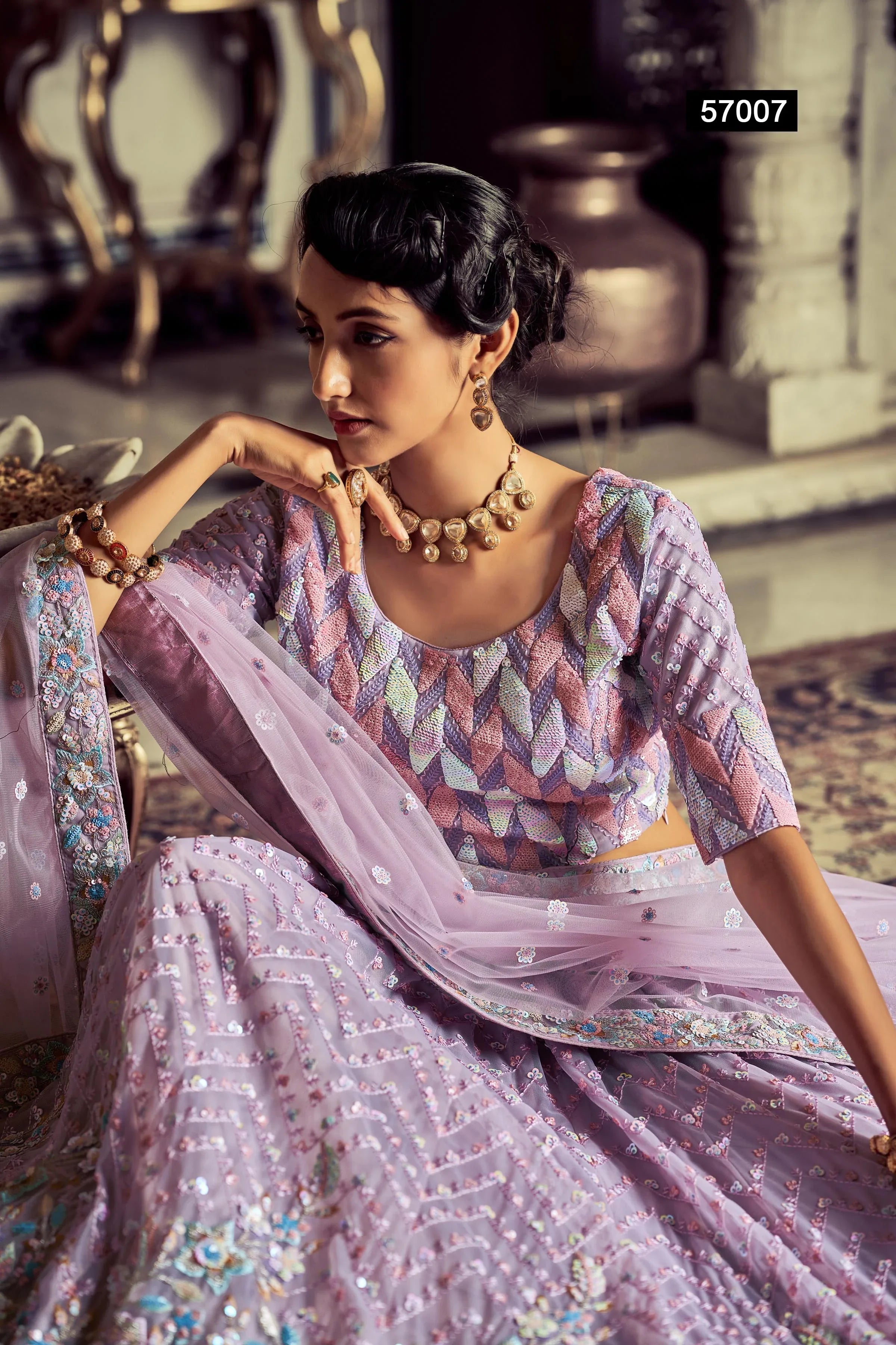 Kimaya Vol 3 Designer Occasion Wear Lehenga D.No 51007 - Anant Exports