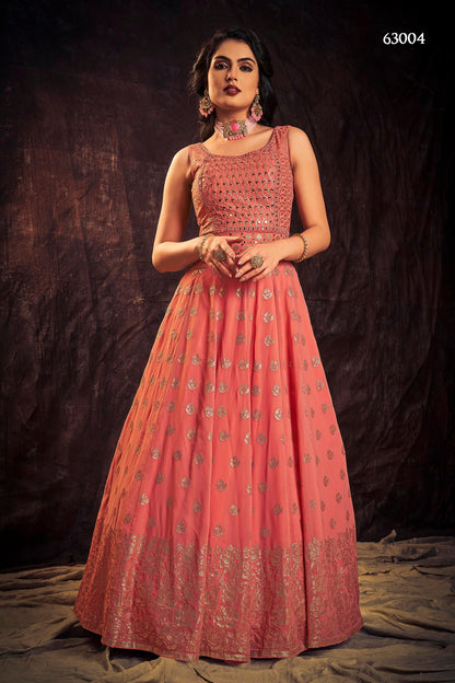 Zoya Vol 3 Designer Occasion Wear Gown D.No 63004 - Anant Exports