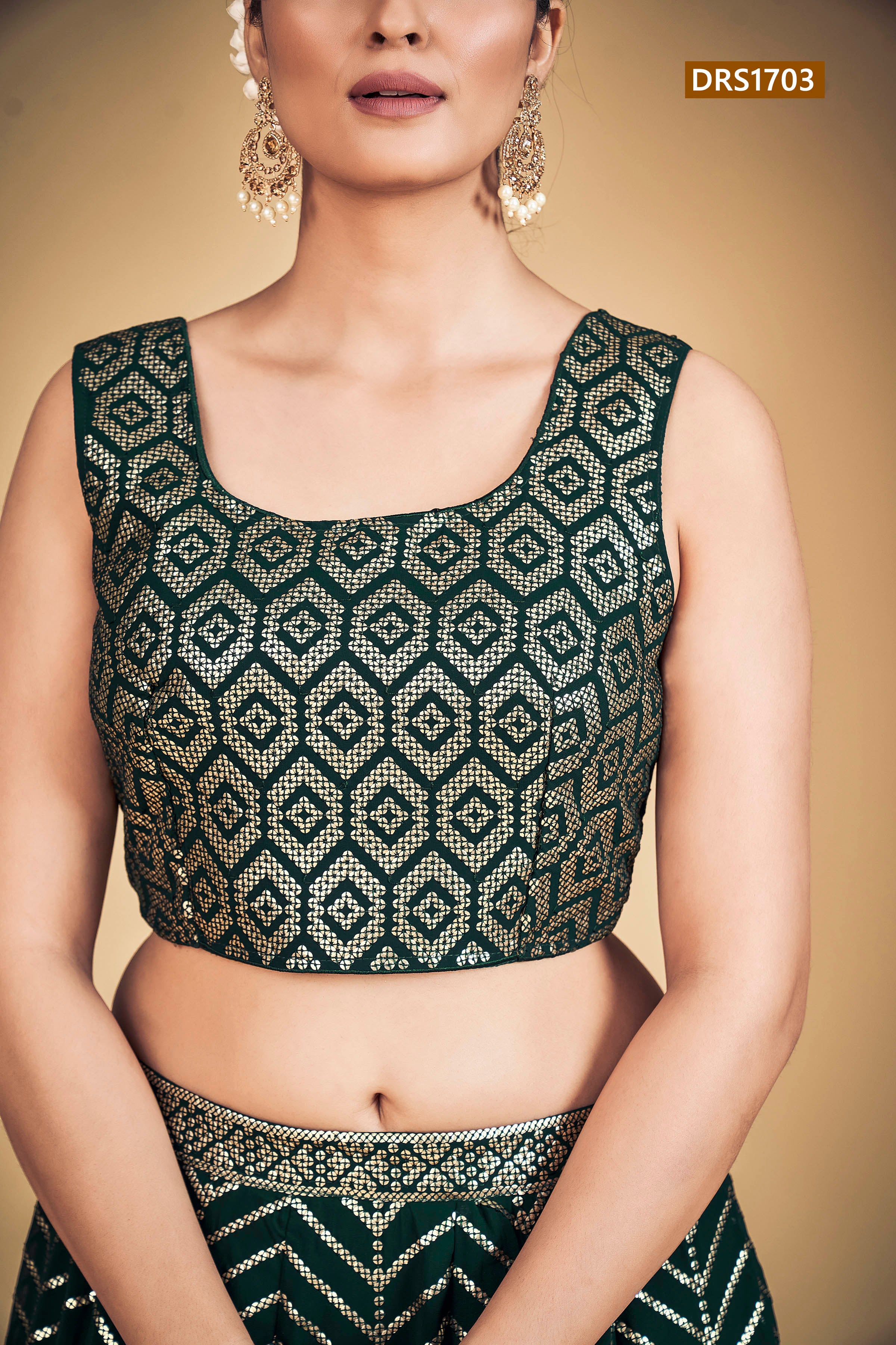 Sophia Designer Fancy Wear Lehenga D.No 1703