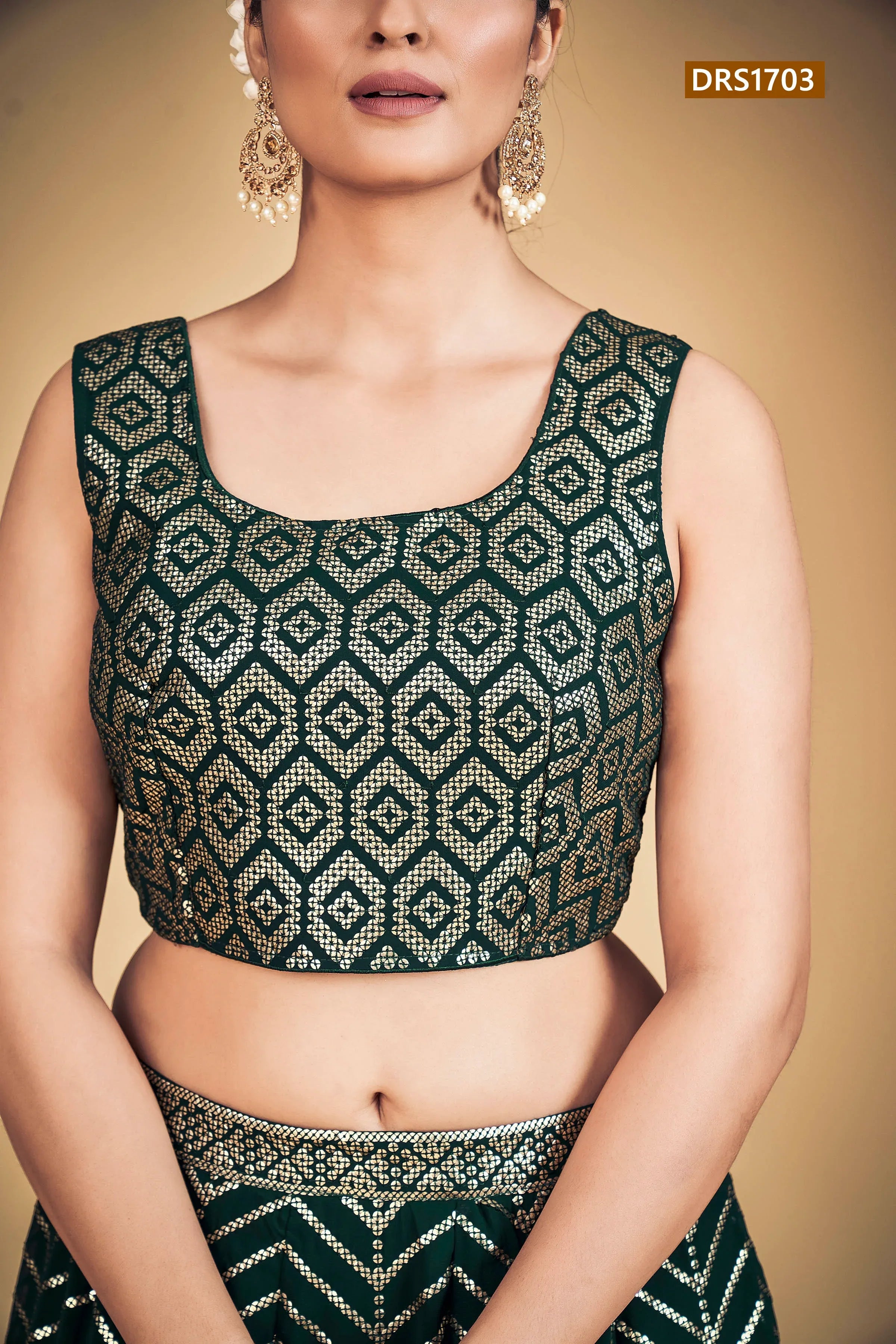 Sophia Designer Fancy Wear Lehenga D.No 1703 - Anant Exports