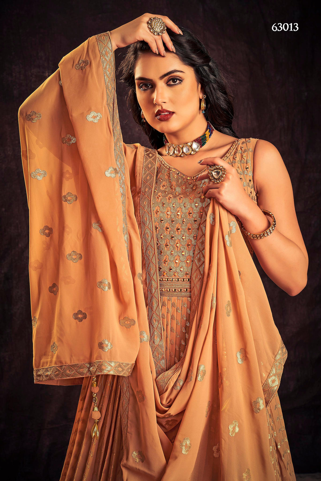 Zoya Vol 3 Designer Occasion Wear Gown D.No 63013 - Anant Exports