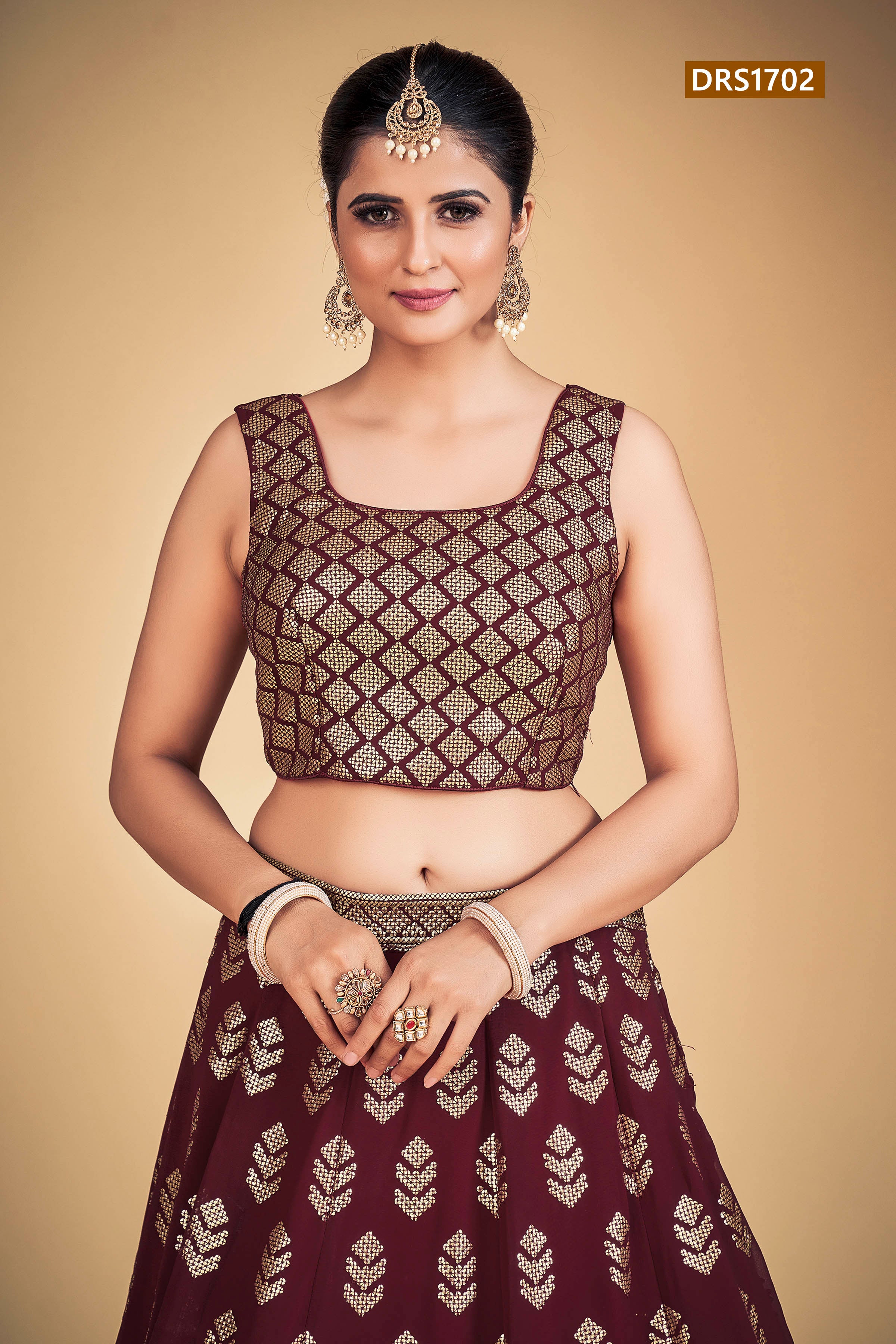 Sophia Designer Fancy Wear Lehenga D.No 1702