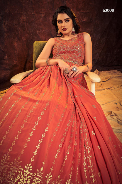 Zoya Vol 3 Designer Occasion Wear Gown D.No 63008 - Anant Exports