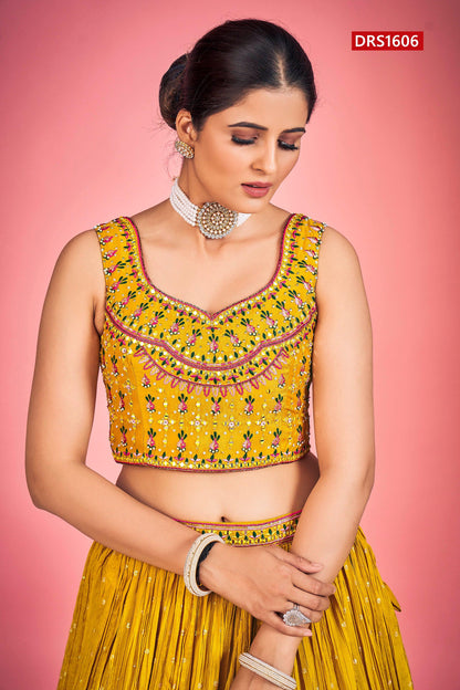 Regina Designer Occasion Wear Lehenga D.No 1606 - Anant Exports