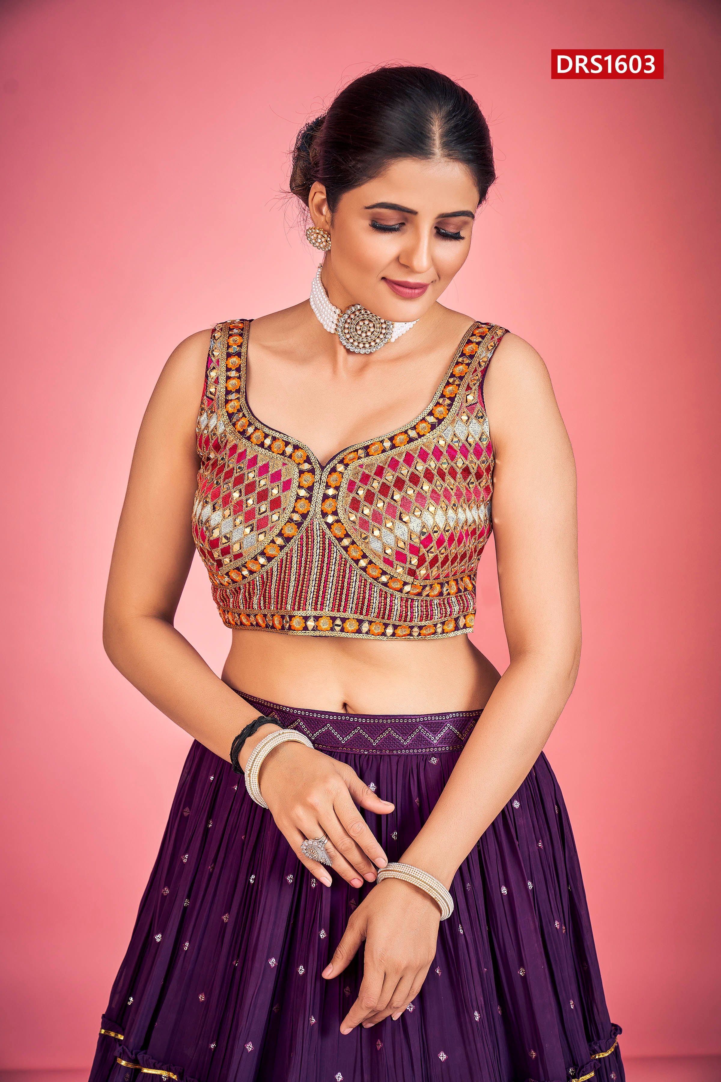 Regina Designer Occasion Wear Lehenga D.No 1603