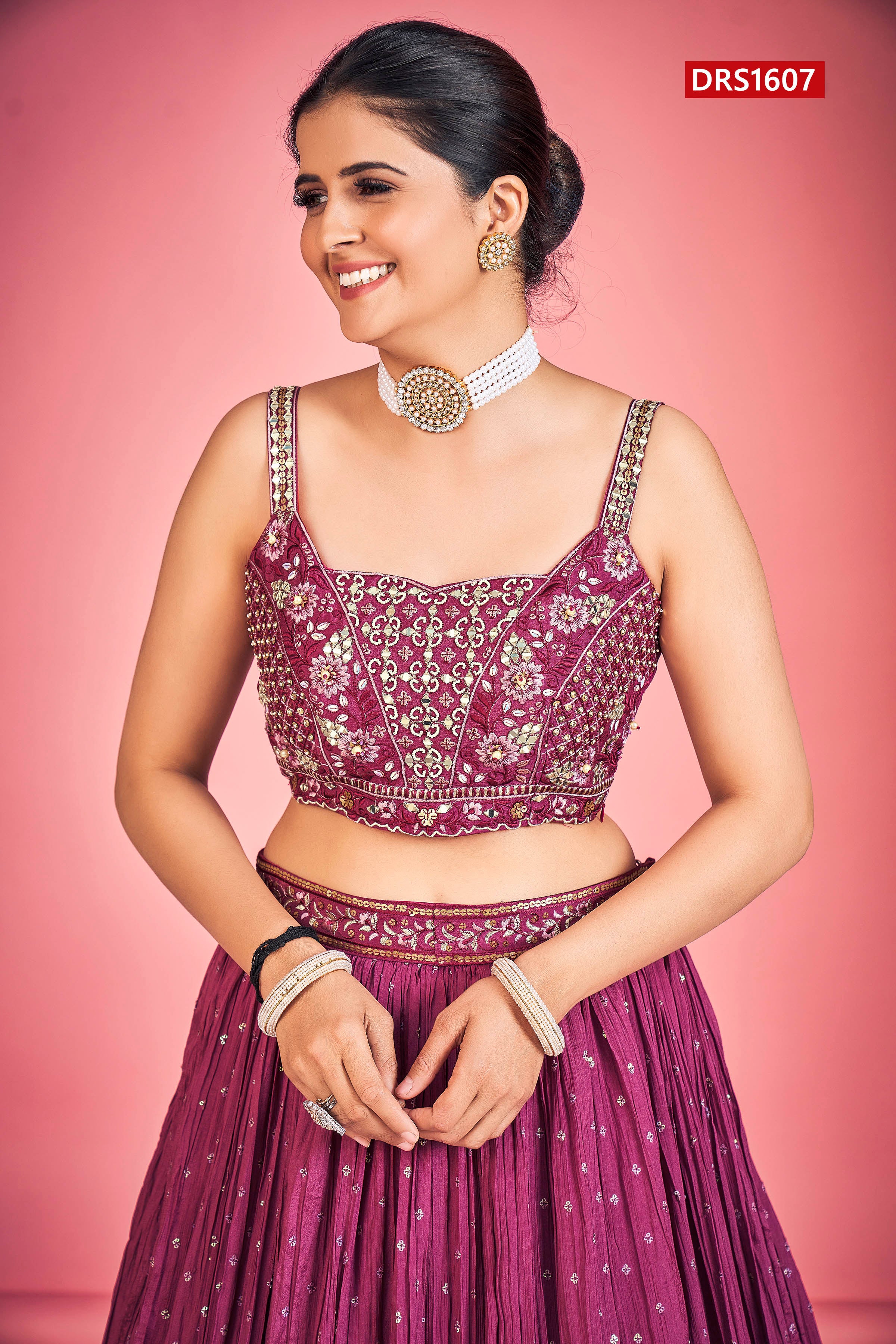 Regina Designer Occasion Wear Lehenga D.No 1607