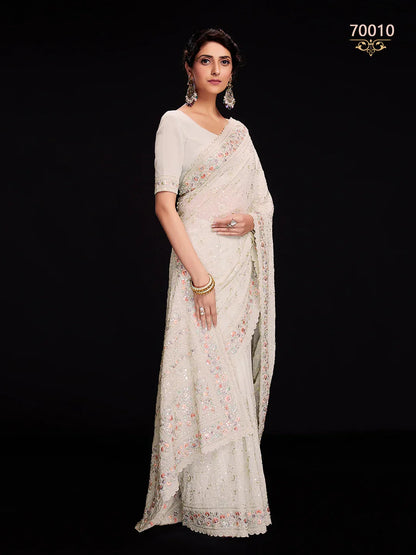 Swarna Vol 6 Designer Fancy Wear Saree D.No 70010 - Anant Exports