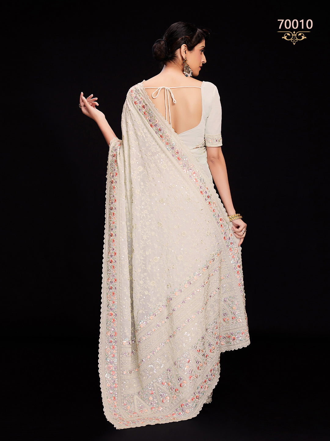 Swarna Vol 6 Designer Fancy Wear Saree D.No 70010