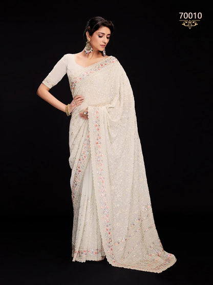 Swarna Vol 6 Designer Fancy Wear Saree D.No 70010 - Anant Exports