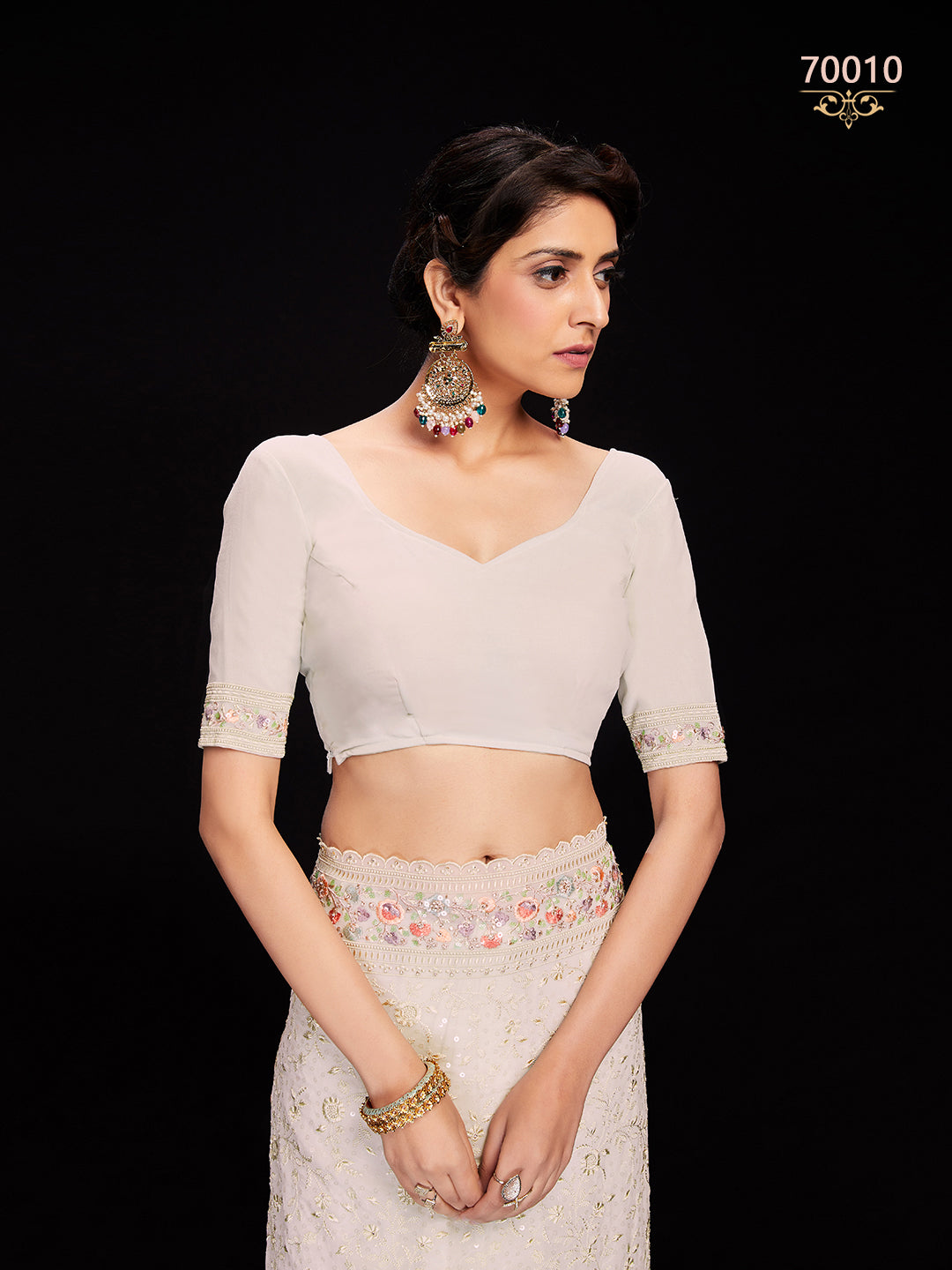 Swarna Vol 6 Designer Fancy Wear Saree D.No 70010