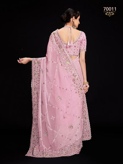Swarna Vol 6 Designer Fancy Wear Saree D.No 70011 - Anant Exports