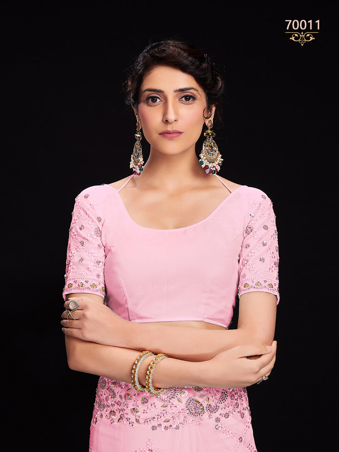 Swarna Vol 6 Designer Fancy Wear Saree D.No 70011